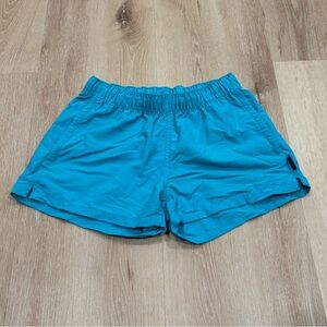 Patagonia Blue Barely Baggies Shorts 2.5”